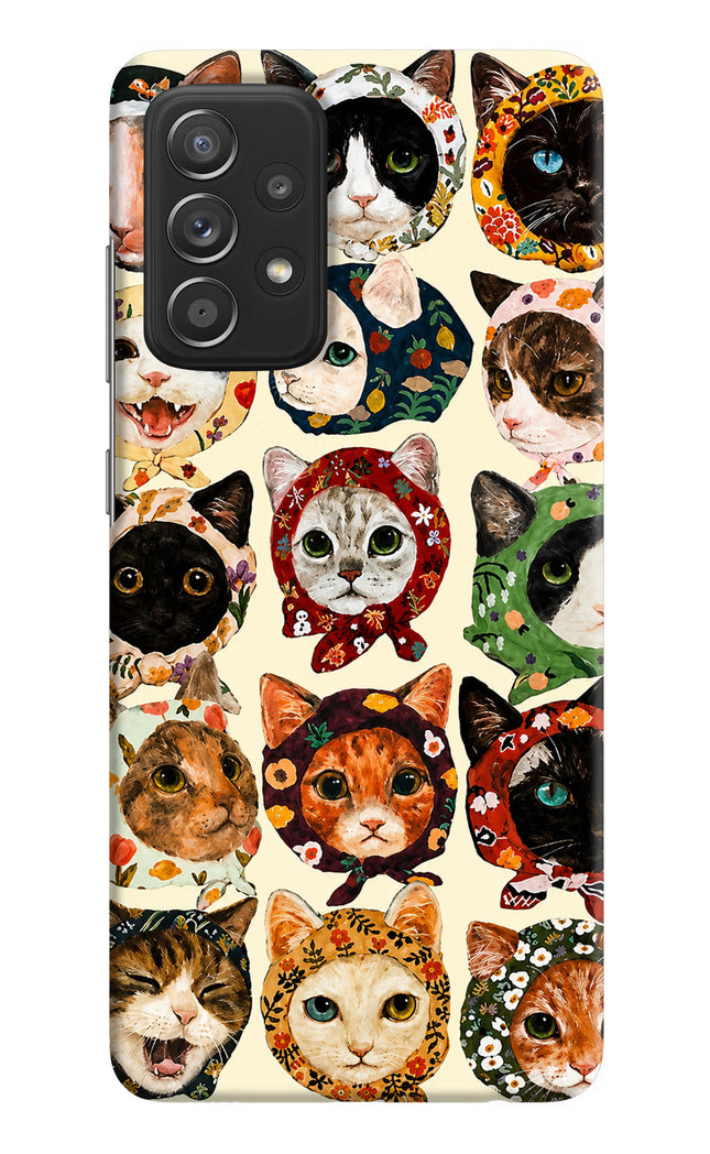 Cool Cat Samsung A52/A52s 5G Hard Case Back Cover by Casekaro