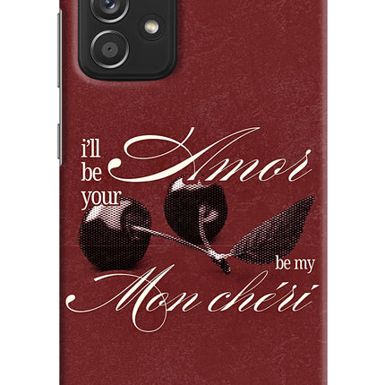 Velvet Cherry Samsung A52/A52s 5G Hard Case Back Cover by Casekaro