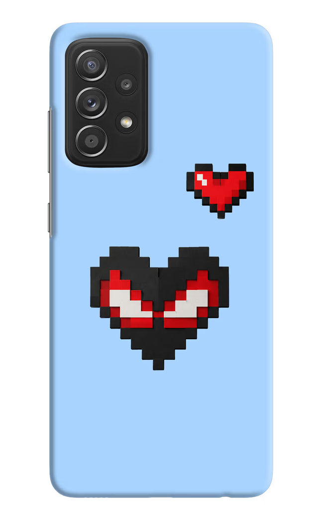 Peter Heart Samsung A52/A52s 5G Hard Case Back Cover by Casekaro
