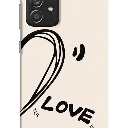 Soul Line Samsung A52/A52s 5G Hard Case Back Cover by Casekaro
