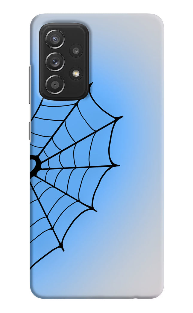 Blue Web Samsung A52/A52s 5G Hard Case Back Cover by Casekaro