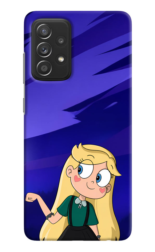 Star Glow Samsung A52/A52s 5G Hard Case Back Cover by Casekaro