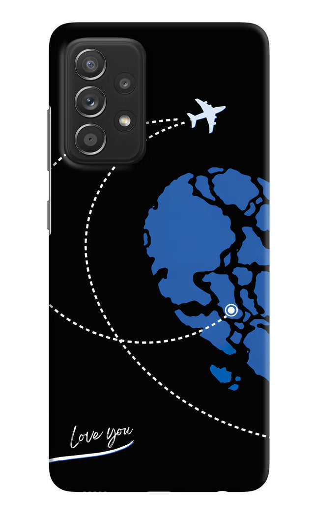 Love Orbit Samsung A52/A52s 5G Hard Case Back Cover by Casekaro