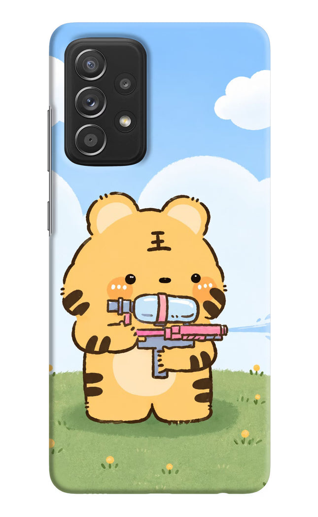 Tiger Treat Samsung A52/A52s 5G Hard Case Back Cover by Casekaro