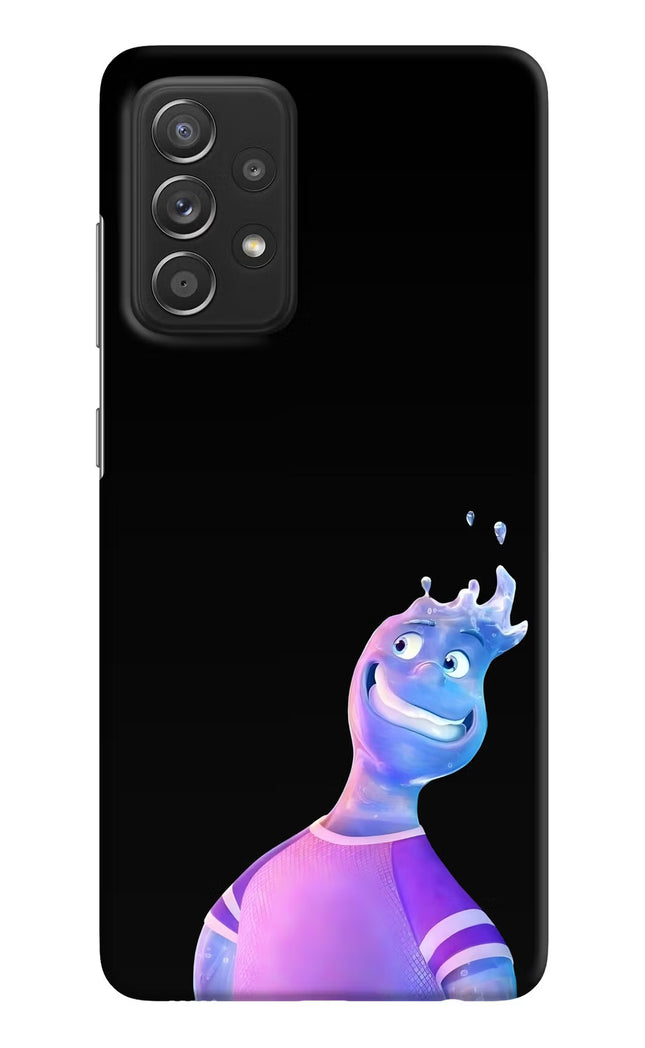Wade Wave Samsung A52/A52s 5G Hard Case Back Cover by Casekaro