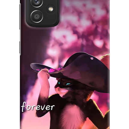 Forever Cat Samsung A52/A52s 5G Hard Case Back Cover by Casekaro