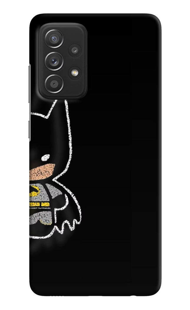 Bat Kitty Samsung A52/A52s 5G Hard Case Back Cover by Casekaro