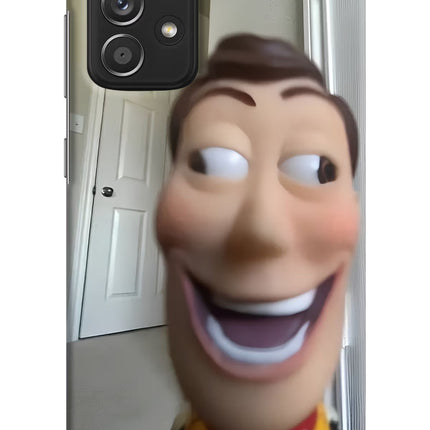 Side Eye Woody Samsung A52/A52s 5G Hard Case Back Cover by Casekaro