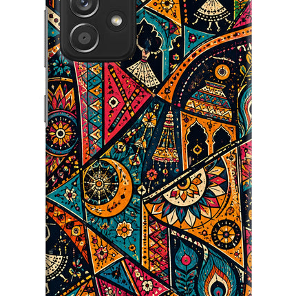 Folk Print Samsung A52/A52s 5G Back Cover