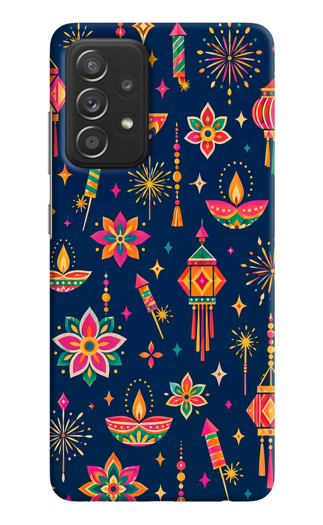 Festive Pop Samsung A52/A52s 5G Hard Case Back Cover by Casekaro