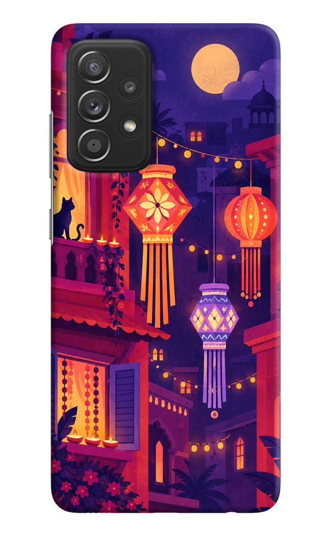Lantern Lane Samsung A52/A52s 5G Hard Case Back Cover by Casekaro