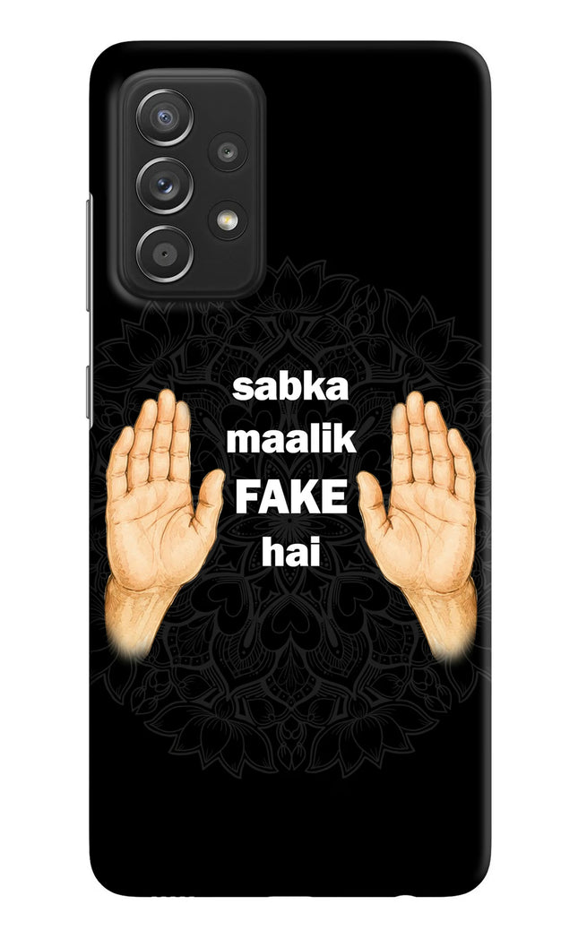Sabka Malik Fake Samsung A52/A52s 5G Hard Case Back Cover by Casekaro