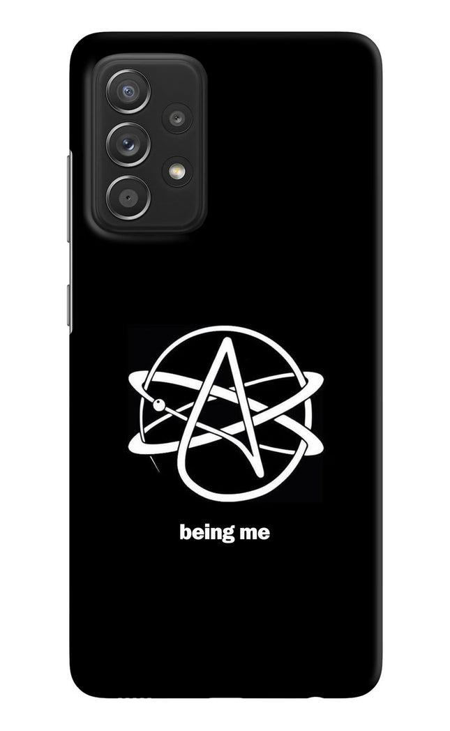 Atheist Symbol Samsung A52/A52s 5G Hard Case Back Cover by Casekaro
