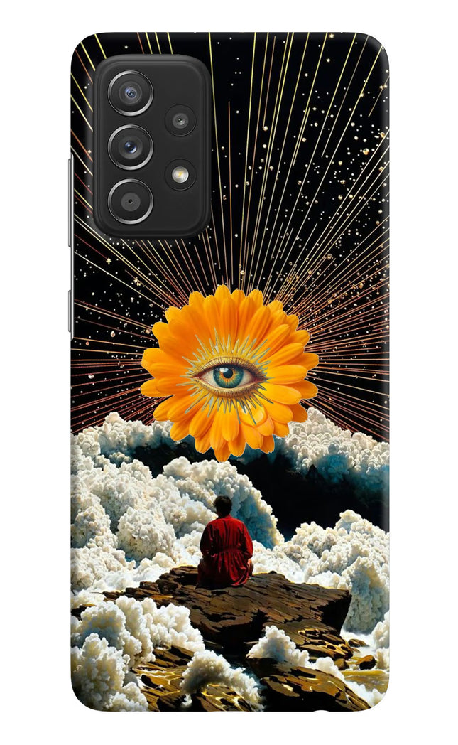 Cosmic Flower Samsung A52/A52s 5G Hard Case Back Cover by Casekaro