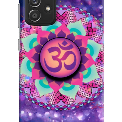 Om Purple Samsung A52/A52s 5G Pop Case by Casekaro