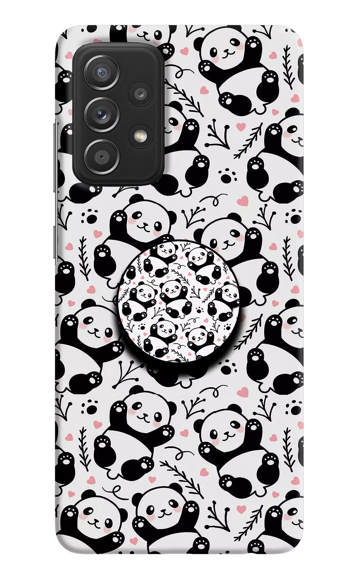 Cute Panda Samsung A52/A52s 5G Pop Case by Casekaro
