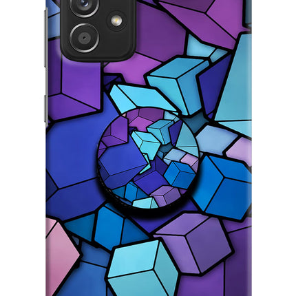 Cubic Abstract Samsung A52/A52s 5G Pop Case by Casekaro