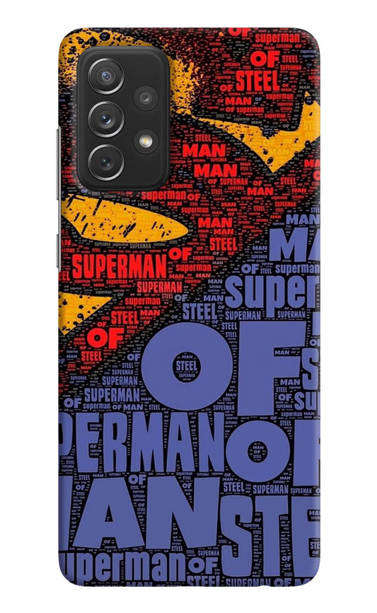 Superman Samsung A72 Hard Case Back Cover by Casekaro