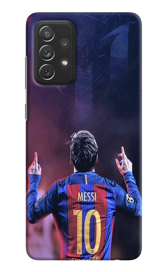 Messi Samsung A72 Hard Case Back Cover by Casekaro