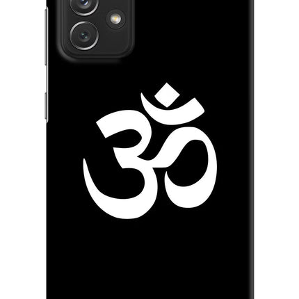 Om Samsung A72 Hard Case Back Cover by Casekaro
