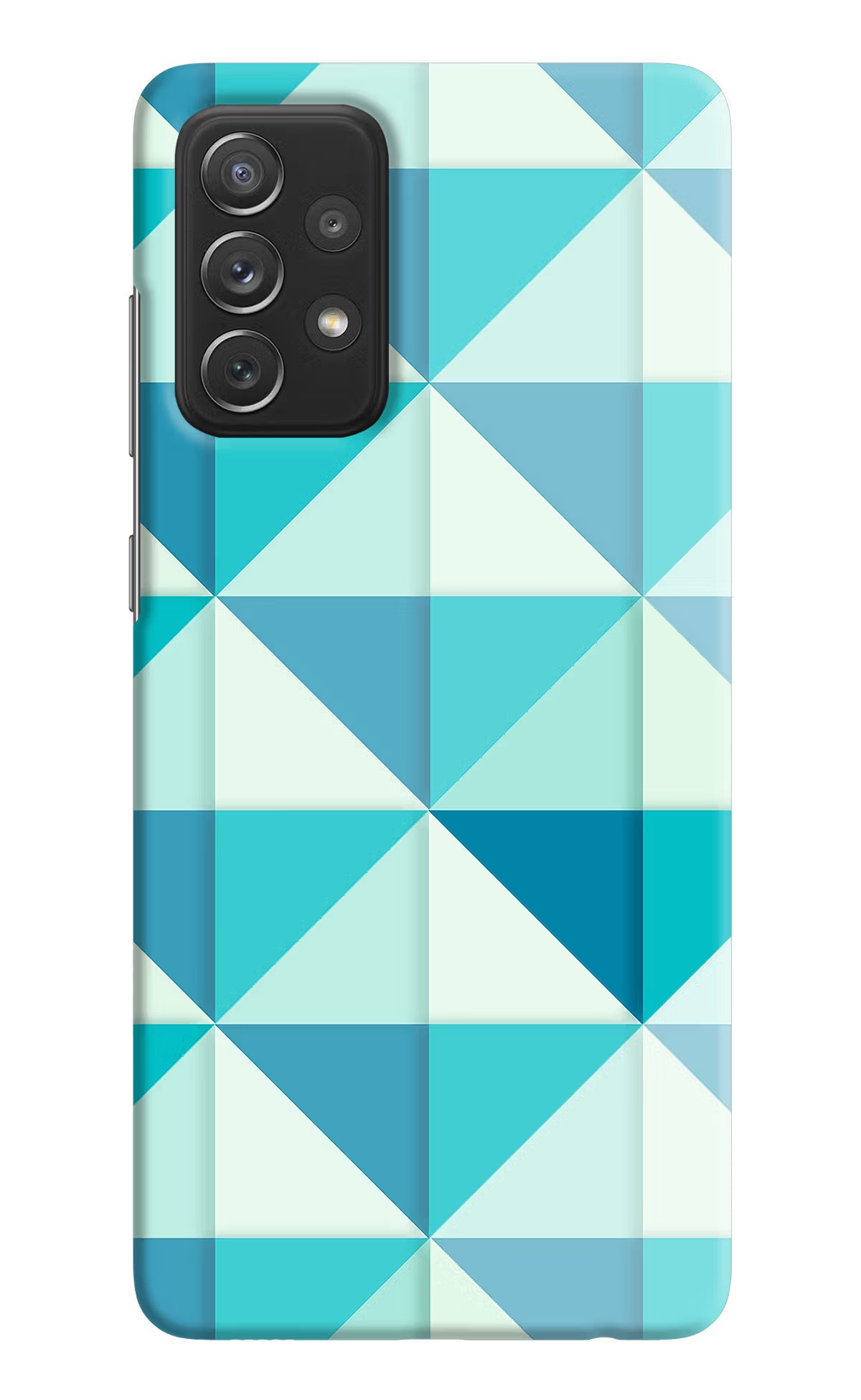 Abstract Samsung A72 Hard Case Back Cover by Casekaro