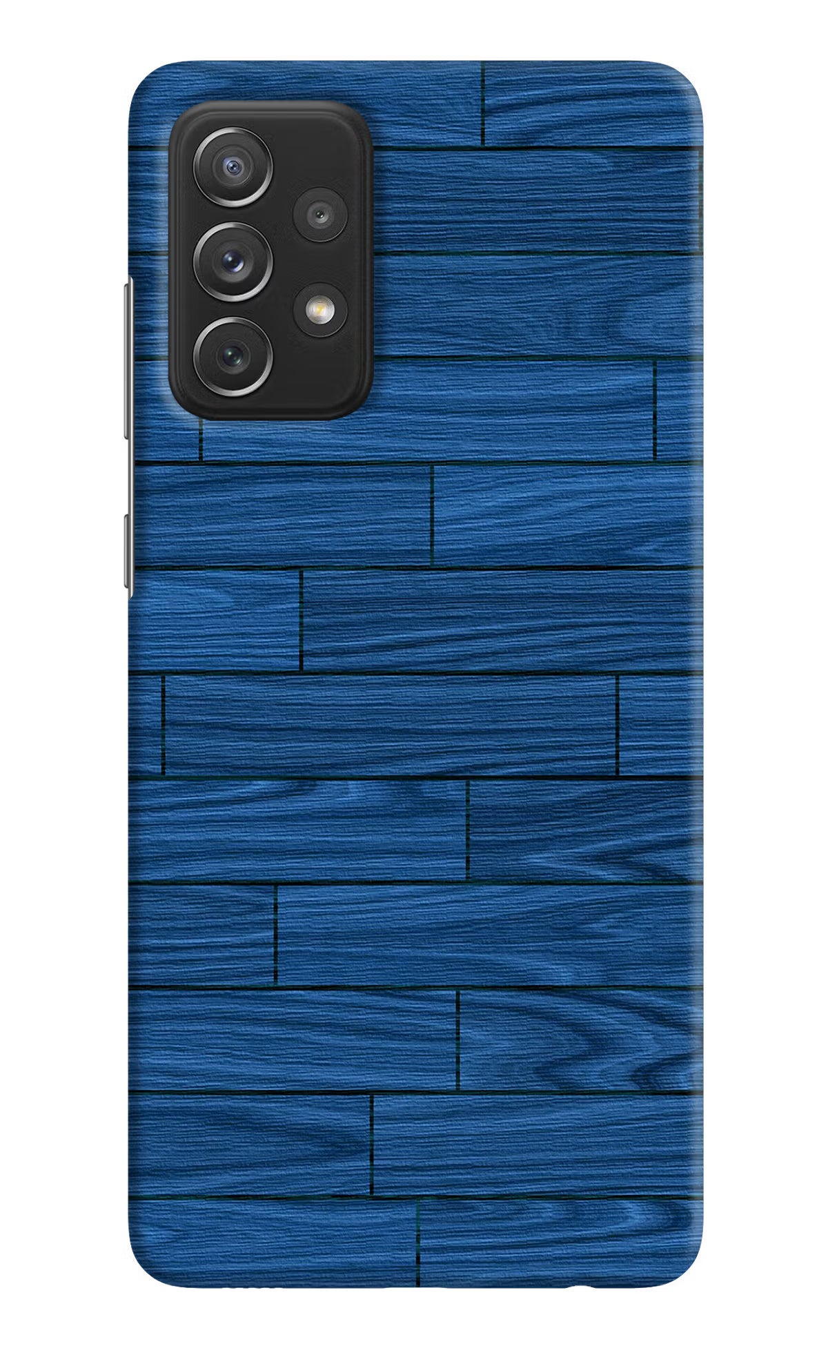 Wooden Texture Samsung A72 Hard Case Back Cover by Casekaro