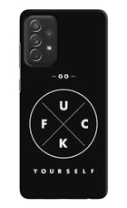 Go Fuck Yourself Samsung A72 Hard Case Back Cover by Casekaro