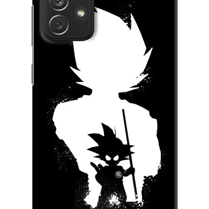 Goku Shadow Samsung A72 Hard Case Back Cover by Casekaro