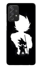 Goku Shadow Samsung A72 Hard Case Back Cover by Casekaro