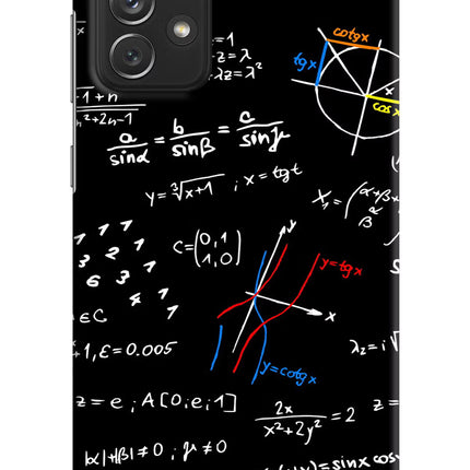 Mathematics Formula Samsung A72 Hard Case Back Cover by Casekaro