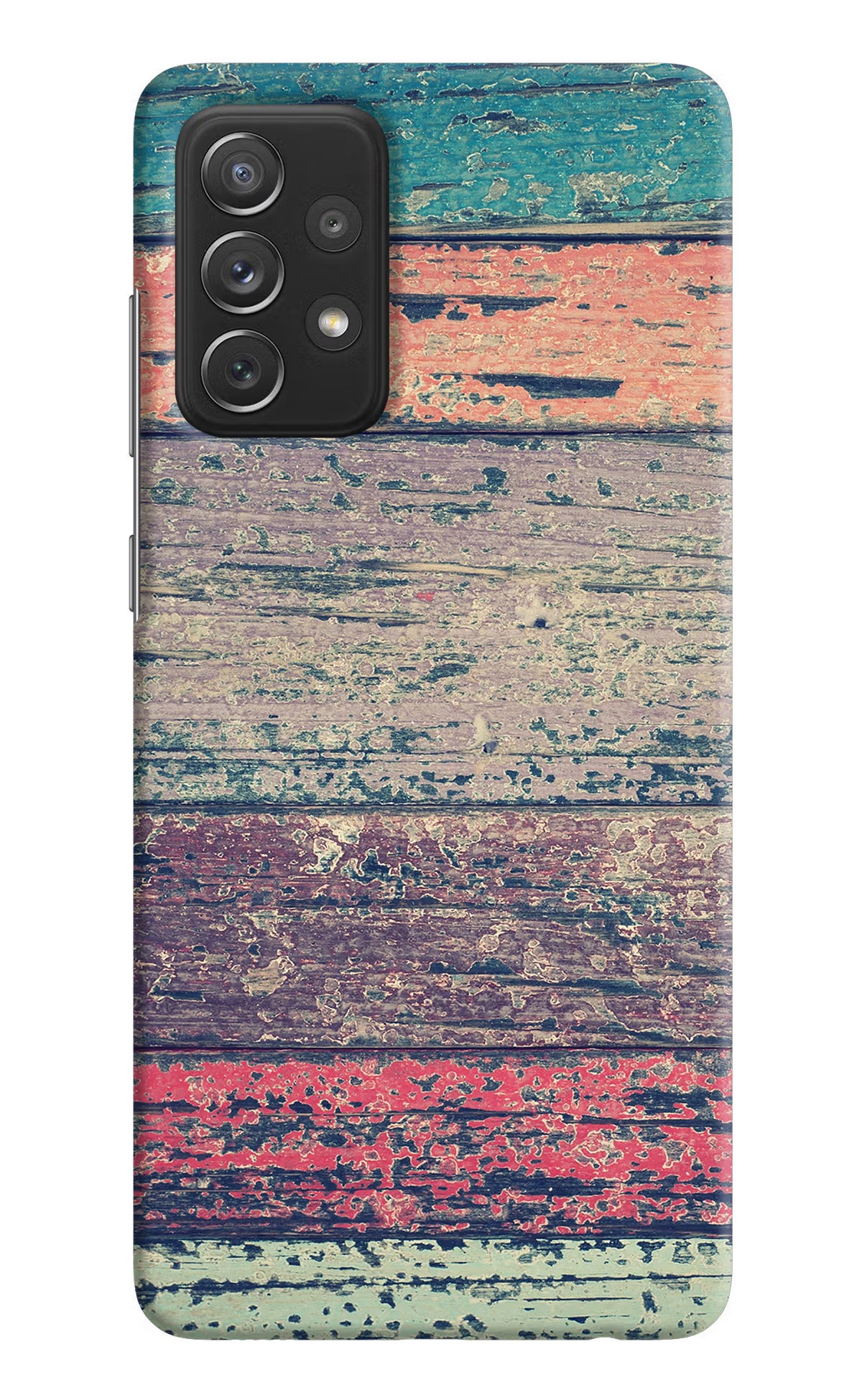 Colourful Wall Samsung A72 Hard Case Back Cover by Casekaro