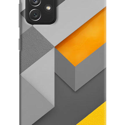 Abstract Samsung A72 Hard Case Back Cover by Casekaro