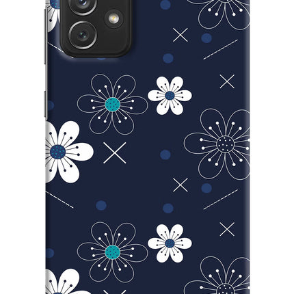 Flowers Samsung A72 Hard Case Back Cover by Casekaro