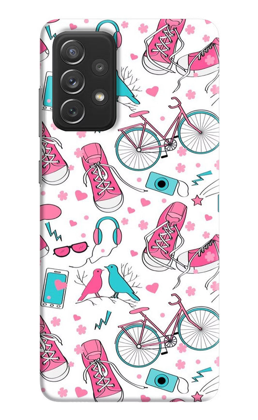 Artwork Samsung A72 Hard Case Back Cover by Casekaro