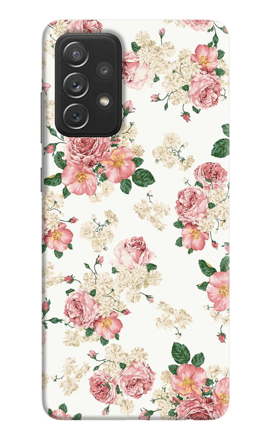 Flowers Samsung A72 Hard Case Back Cover by Casekaro