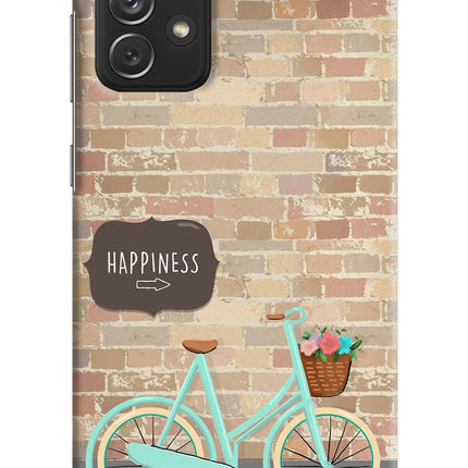 Happiness Artwork Samsung A72 Hard Case Back Cover by Casekaro