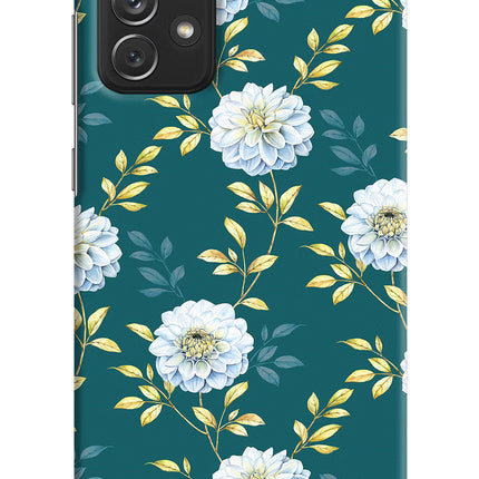 Flowers Samsung A72 Hard Case Back Cover by Casekaro