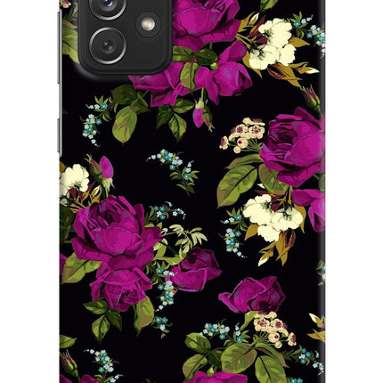 Flowers Samsung A72 Hard Case Back Cover by Casekaro