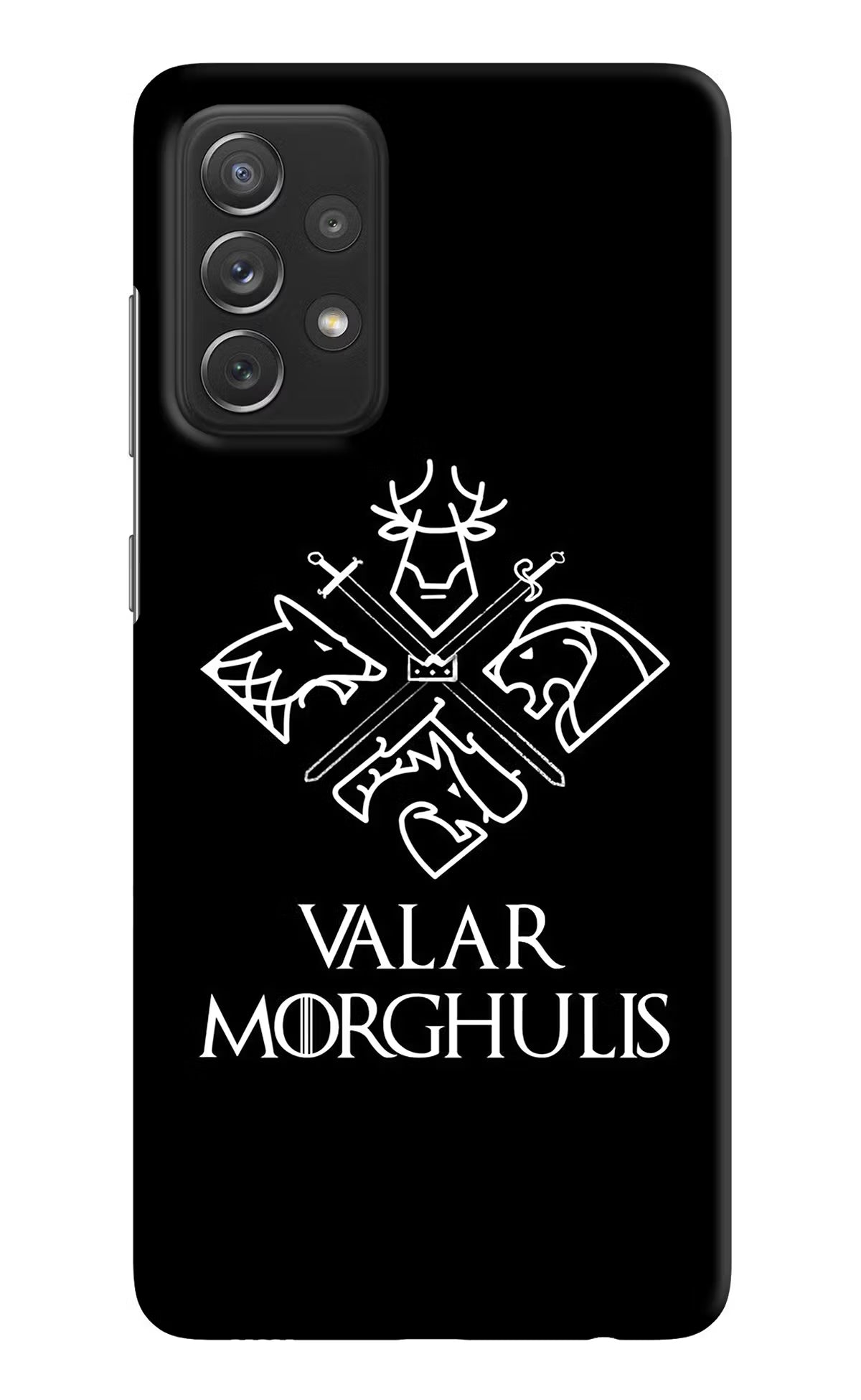 Valar Morghulis | Game Of Thrones Samsung A72 Hard Case Back Cover by Casekaro