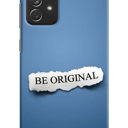 Be Original Samsung A72 Hard Case Back Cover by Casekaro
