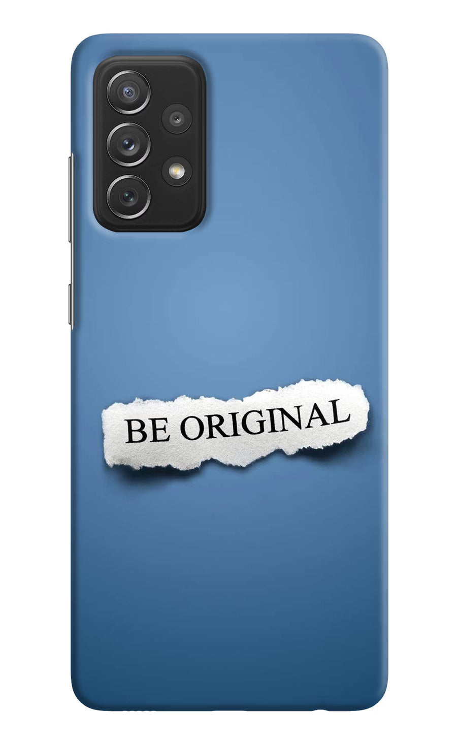 Be Original Samsung A72 Back Cover, Hard case
