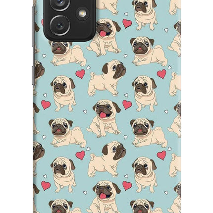 Pug Dog Samsung A72 Hard Case Back Cover by Casekaro