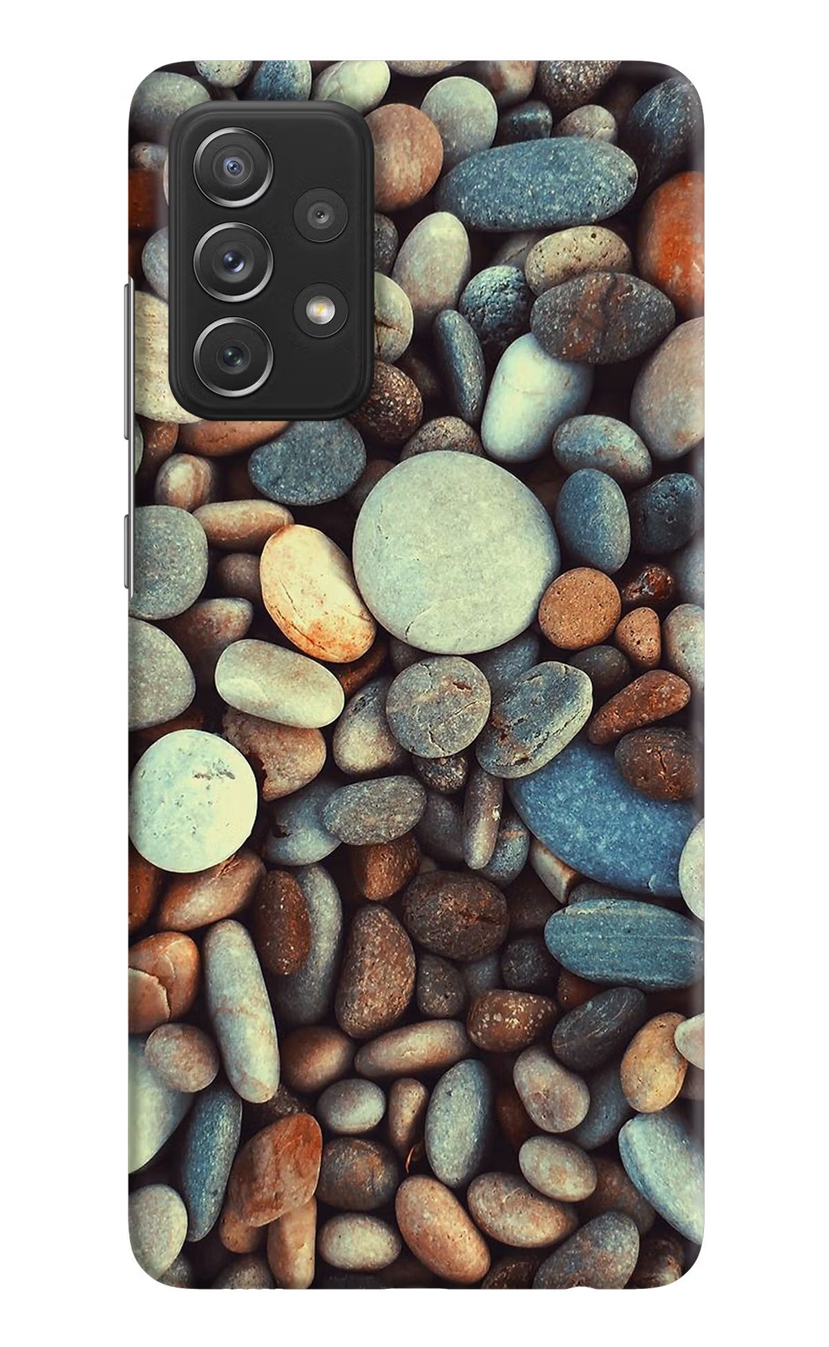 Pebble Samsung A72 Hard Case Back Cover by Casekaro
