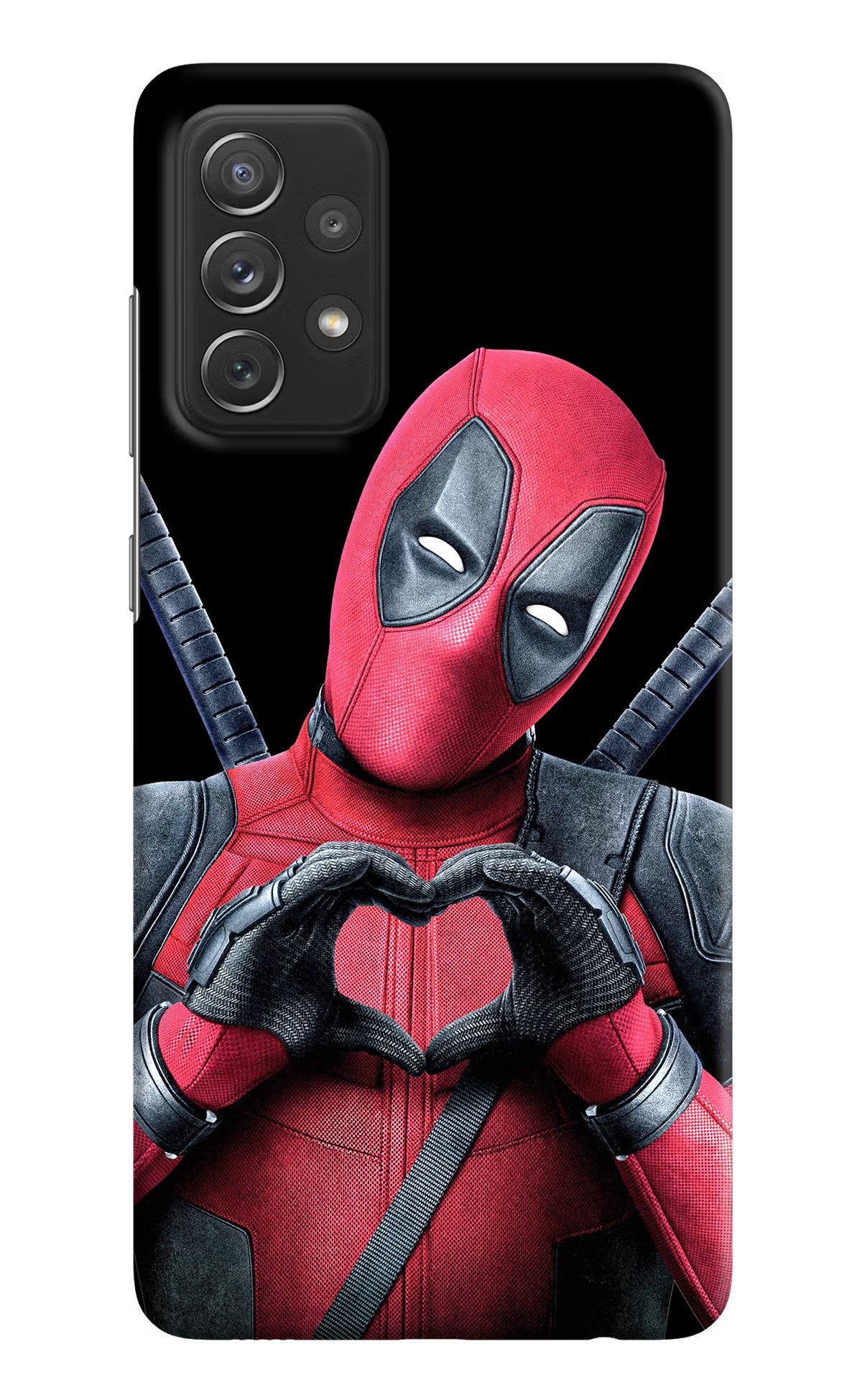 Deadpool Samsung A72 Hard Case Back Cover by Casekaro