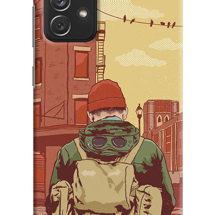 Adventurous Samsung A72 Hard Case Back Cover by Casekaro