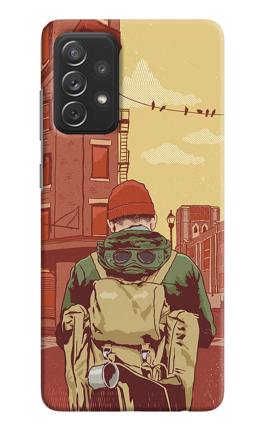 Adventurous Samsung A72 Hard Case Back Cover by Casekaro