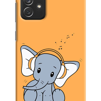 High On Music Samsung A72 Hard Case Back Cover by Casekaro