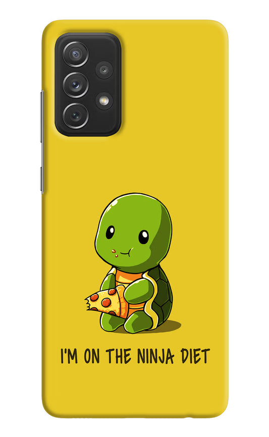 I'm on Ninja Diet Samsung A72 Hard Case Back Cover by Casekaro