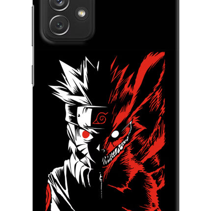Naruto Two Face Samsung A72 Hard Case Back Cover by Casekaro