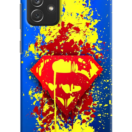 Superman logo Samsung A72 Hard Case Back Cover by Casekaro